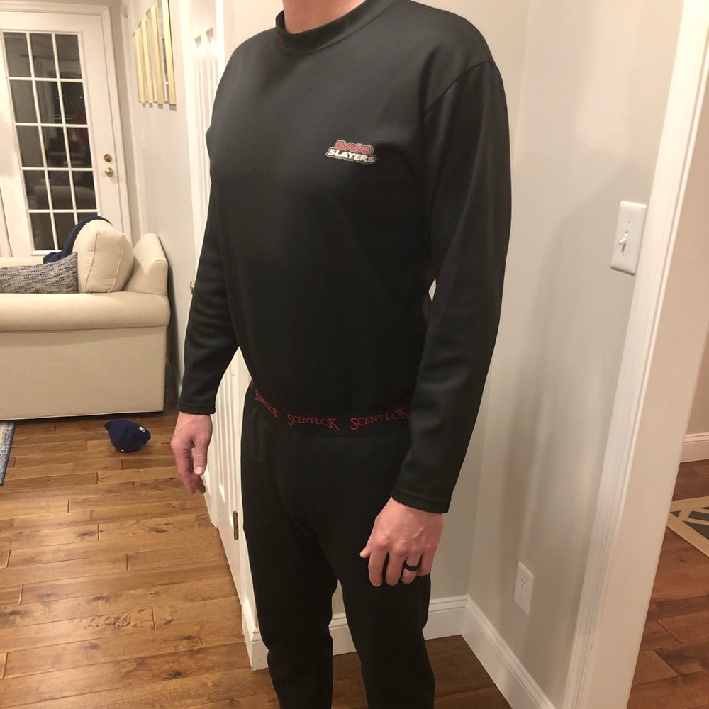 Scentlok Black Base Layer Set